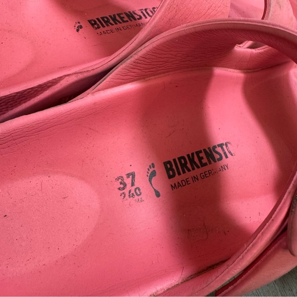 Birkenstock Pink Arizona EVA Slides Sandals 37 - Picture 11 of 11